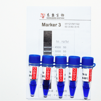 Échelle M1121 (50μg) /M1122 (5×50μg) d'ADN du marqueur 3