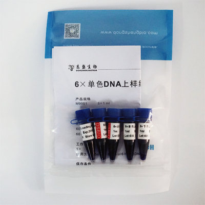 Tampon de chargement de M9051 1mlx5 6× en réactifs spécifiques d'électrophorèse d'ADN de gel
