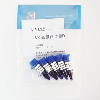 Colorant de chargement du gel 6×, tampon de chargement M9081 1ml X5 d'électrophorèse d'ADN de SDS+