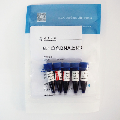 Réactifs spécifiques de chargement d'électrophorèse d'ADN de tampon de gel de M9051 1mlx5 6×